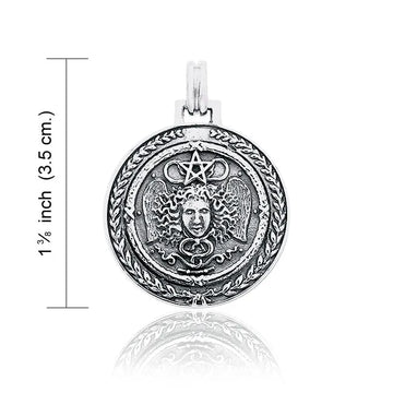 Medusa The Star Sterling Silver Pendant TPD2834